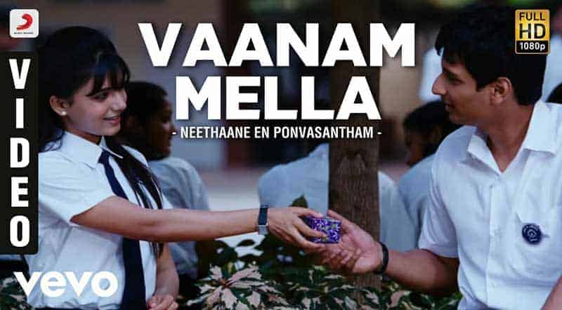 Vaanam Mella Song Lyrics From Neethaane En Ponvasantham