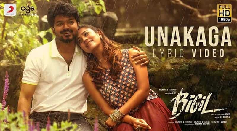 Unakaga Lyrics From Bigil