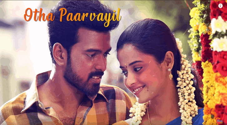 Otha Parvayil Lyric Song