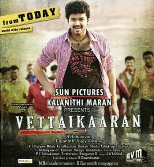 Vettaikaaran Movie Song Lyrics